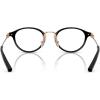 imageCoach Womens Hc6268d Round Prescription Eyewear FramesBlackDemo Lens