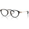 imageCoach Womens Hc6268d Round Prescription Eyewear FramesBlackDemo Lens
