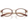 imageCoach Womens Hc6268d Round Prescription Eyewear FramesTransparent BrownDemo Lens
