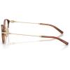 imageCoach Womens Hc6268d Round Prescription Eyewear FramesTransparent BrownDemo Lens