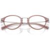 imageCoach Womens Hc6268d Round Prescription Eyewear FramesTransparent PurpleDemo Lens