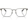 imageCOACH Womens HC5178 Metal C Hardware Rectangular Prescription Eyewear Frames Satin GunmetalDemo Lens 57 mm