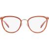 Shiny Rose Gold/Transparent Amber/Demo Lens
