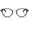 imageCoach Womens Hc6268d Round Prescription Eyewear FramesBlackDemo Lens