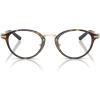 imageCoach Womens Hc6268d Round Prescription Eyewear FramesDark TortoiseDemo Lens