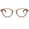 imageCoach Womens Hc6268d Round Prescription Eyewear FramesTransparent BrownDemo Lens