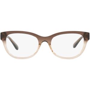 imageCoach Womens Hc6187 Square Prescription Eyewear FramesTransparent Brown GradientDemo Lens