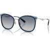 imageCOACH Womens Hc7170 Square SunglassesSilverBlueBlue Gradient