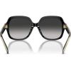 imageCOACH Womens Hc8395u Universal Fit Square SunglassesBlackGrey Gradient