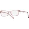 imageCoach HC6164U Universal Fit Prescription Eyewear Frames PinkDemo Lens 53 mm