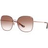 imageCoach HC7133 Sunglasses Shiny Rose GoldBurgundyBurgundy Gradient 57 mm