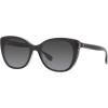 imageCoach HC8365U Universal Fit Sunglasses BlackTransparent GreyGrey Gradient 55 mm