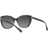 imageCoach HC8365U Universal Fit Sunglasses BlackTransparent GreyGrey Gradient 55 mm