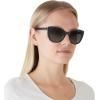 imageCoach HC8365U Universal Fit Sunglasses BlackTransparent GreyGrey Gradient 55 mm
