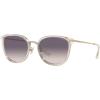 imageCoach Womens Hc7135 Square SunglassesLight GoldCrystalPurple Pink Gradient