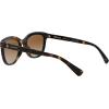 imageCoach Womens Hc8285u Universal Fit Square SunglassesDark TortoiseBrown Gradient Polarized