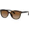 imageCoach Womens Hc8285u Universal Fit Square SunglassesDark TortoiseBrown Gradient Polarized