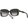 imageCoach Womens Hc8334u Universal Fit Butterfly SunglassesBlackGrey Gradient