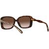 imageCoach Womens Hc8334u Universal Fit Butterfly SunglassesDark TortoiseDark Brown Gradient