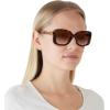 imageCoach Womens Hc8334u Universal Fit Butterfly SunglassesDark TortoiseDark Brown Gradient