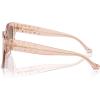 imageCoach Womens Hc8393u Universal Fit Round SunglassesTransparent Dusty RoseBrown Pink Gradient