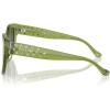 imageCoach Womens Hc8393u Universal Fit Round SunglassesTransparent Key LimeGrey Solid