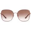 imageCoach HC7133 Sunglasses Shiny Rose GoldBurgundyBurgundy Gradient 57 mm