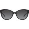 imageCoach HC8365U Universal Fit Sunglasses BlackTransparent GreyGrey Gradient 55 mm