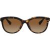 imageCoach Womens Hc8285u Universal Fit Square SunglassesDark TortoiseBrown Gradient Polarized