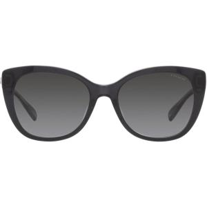 imageCoach HC8365U Universal Fit Sunglasses BlackTransparent GreyGrey Gradient 55 mm