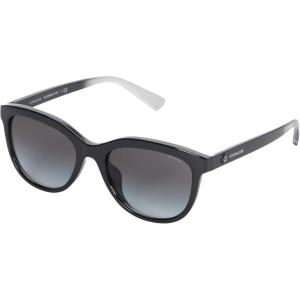 imageCoach Womens Hc8285u Universal Fit Square SunglassesBlack