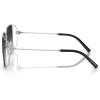 imageCOACH Womens Hc7174d Square SunglassesShiny SilverGrey Gradient
