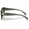 imageCOACH Womens Hc8407u Maxi C Hardware Universal Fit Oval SunglassesMilky MossMoss Aqua Gradient