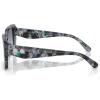imageCOACH Womens Hc8409u Rivet Universal Fit Square SunglassesBlue Pearl TortoiseBlue Purple Gradient