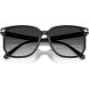 imageCOACH Womens Hc8413bd Square SunglassesBlackGrey Gradient