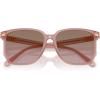 imageCOACH Womens Hc8413bd Square SunglassesMilky BuffBrown Rose Gradient