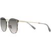 imageCoach Womens Hc7151d Round SunglassesShiny Light GoldBlack Grey Sand Gradient