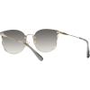 imageCoach Womens Hc7151d Round SunglassesShiny Light GoldBlack Grey Sand Gradient