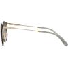 imageCoach Womens Hc7151d Round SunglassesShiny Light GoldBlack Grey Sand Gradient