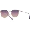 imageCoach Womens Hc7151d Round SunglassesShiny Rose GoldTransparent Purple