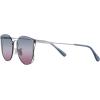 imageCoach Womens Hc7151d Round SunglassesShiny SilverBlue Purple Pink Gradient