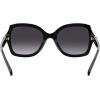 imageCoach Womens Hc8295 Square SunglassesBlackDark Grey Gradient