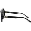 imageCoach Womens Hc8295 Square SunglassesBlackDark Grey Gradient