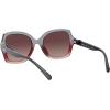 imageCoach Womens Hc8295 Square SunglassesGrey Burgundy GradientBurgundy Grey Gradient