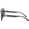 imageCoach Womens Hc8295 Square SunglassesGrey Burgundy GradientBurgundy Grey Gradient