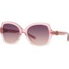 imageCoach Womens Hc8295 Square SunglassesTransparent Pink GradientPurple Pink Gradient