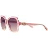imageCoach Womens Hc8295 Square SunglassesTransparent Pink GradientPurple Pink Gradient