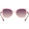 imageCoach Womens Hc8295 Square SunglassesTransparent Pink GradientPurple Pink Gradient