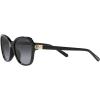 imageCoach Womens Hc8349u Universal Fit Butterfly SunglassesBlackGrey Gradient