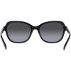imageCoach Womens Hc8349u Universal Fit Butterfly SunglassesBlackGrey Gradient